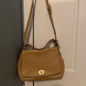 Tan Coach Bag